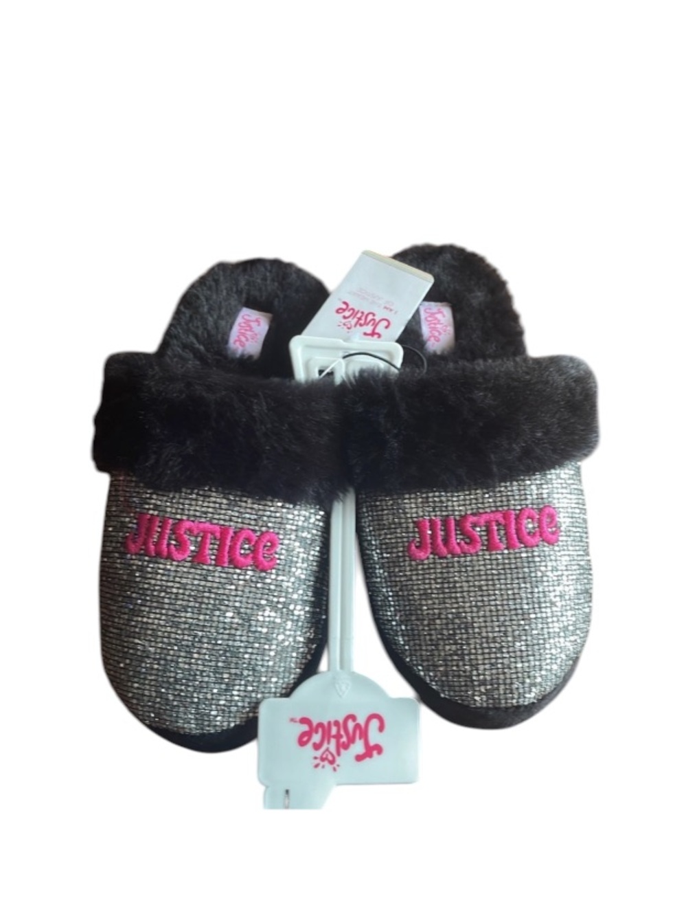 Justice Girls Sz 13/1 Slippers